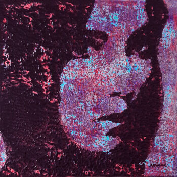 Peinture intitulée "Ina portrait de fem…" par Sophie Artinian, Œuvre d'art originale, Huile Monté sur Carton