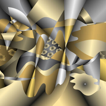 Digital Arts titled "'Soleil' -  230719.…" by Rosemary Collard, Original Artwork, 2D Digital Work