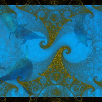 Photographie intitulée "Fresque" par Véronique Jaques, Œuvre d'art originale, Photographie numérique