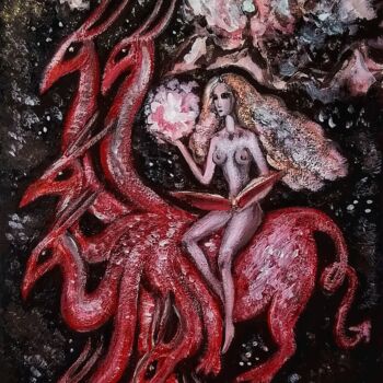 Pintura titulada "Ninth Gate" por Karolina Ingo (Karolina Navi -Ingo), Obra de arte original, Acrílico