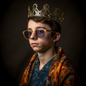 Digital Arts titled "Matt Sanchez" by Guillaume Aveline, Original Artwork, AI generated image