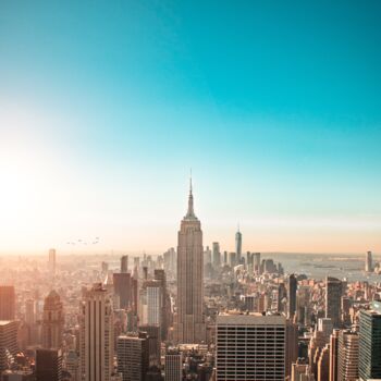 Peinture intitulée "Manhattan" par Steven M Etkind, Œuvre d'art originale, Photographie numérique