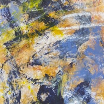Malerei mit dem Titel "Dusk" von Andreas Angleitner, Original-Kunstwerk, Acryl