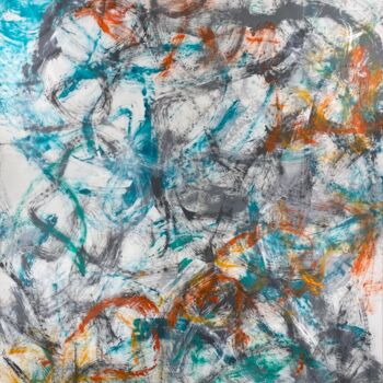 Malerei mit dem Titel "Imperfection" von Andreas Angleitner, Original-Kunstwerk, Acryl