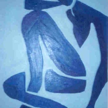 Painting titled "I am Alone" by Savita Singh, Original Artwork