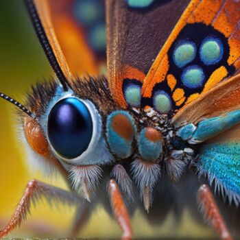 Arte digital titulada "Macro Photography B…" por Angus Finlayson, Obra de arte original, Imagen generada por IA