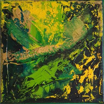Peinture intitulée "Jouvence" par Julie Verhague, Œuvre d'art originale, Acrylique Monté sur Châssis en bois