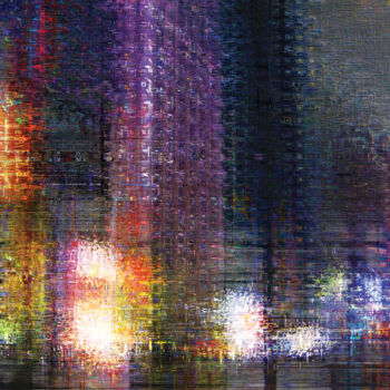 Digital Arts titled "Estructuras lumínic…" by Javier Diaz, Original Artwork, Manipulated Photography