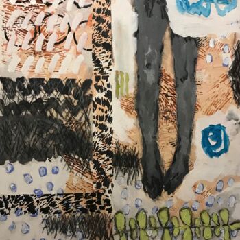 제목이 ""Les jambes de Juli…"인 미술작품 Johanne Proulx로, 원작, 아크릴