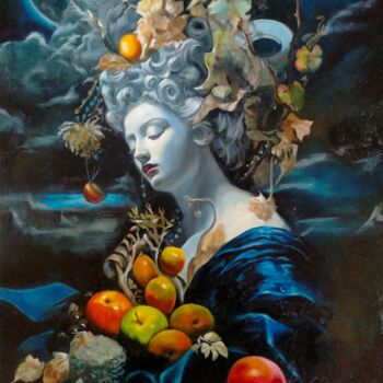 Painting titled "Demeter's Dream" by Fred Whitson, Original Artwork, Oil