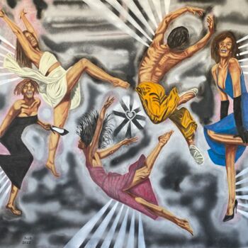 제목이 "Free Spirit"인 미술작품 Hüseyin Ak로, 원작, 기름