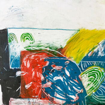 Dessin intitulée "IDEAL LIFE" par Luc Pierre, Œuvre d'art originale, Pastel