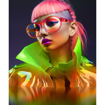 Printmaking titled "Tehos - Icon 04" by Tehos, Original Artwork, Manipulated Photography