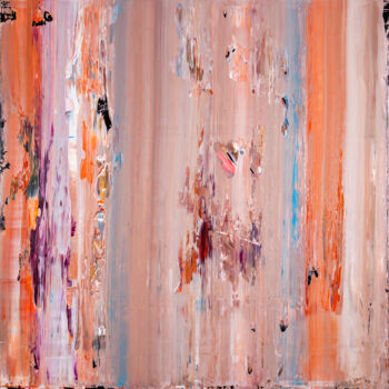 Painting titled "Traumumgaukelt" by Björn Wiedemann, Original Artwork, Acrylic Mounted on Wood Stretcher frame