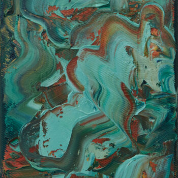 Ζωγραφική με τίτλο "Colourscape 39" από Simon Findlay, Αυθεντικά έργα τέχνης, Λάδι
