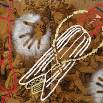 Peinture intitulée "Unknown Memory" par Xavier Debeerst, Œuvre d'art originale, Huile Monté sur Châssis en bois