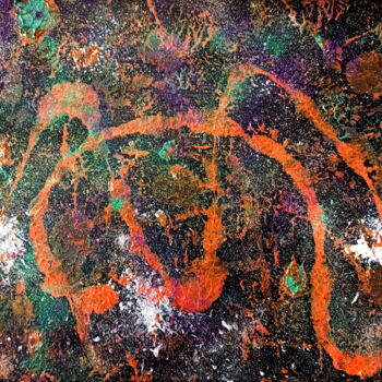 Schilderij getiteld "ATAVICO RICORDO" door Giuseppe Grieco (EditorDreams), Origineel Kunstwerk, Acryl