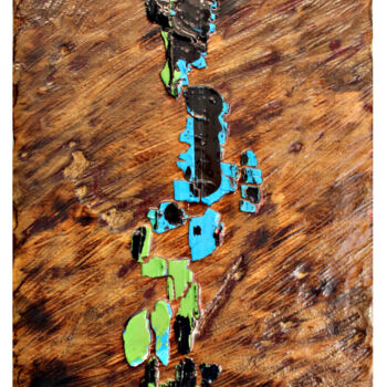 Pittura intitolato "Abstract 13" da Adrien Réaucreux, Opera d'arte originale, Acrilico