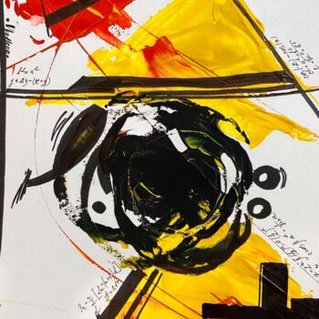 Painting titled "Mentoring" by Vladlena Dudchak, Original Artwork, Gouache