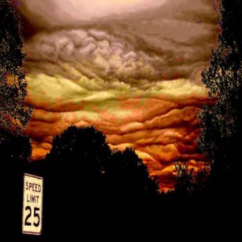 Painting titled "Sky 1" by Jason Stillman, Original Artwork, Oil