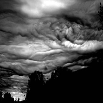 Painting titled "Sky 5" by Jason Stillman, Original Artwork, Oil
