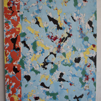 Pittura intitolato "Abstract 21" da Adrien Réaucreux, Opera d'arte originale, Acrilico