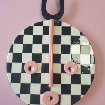Sculpture titled "Banfora" by Céline Sicard, Original Artwork, Ceramics