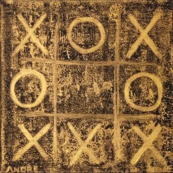 제목이 "Tic Tac Toe"인 미술작품 André Cronje (shineandre)로, 원작, 아크릴