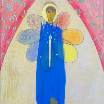 "Holy artist 8" başlıklı Resim Wanja tarafından, Orijinal sanat, Akrilik