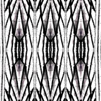 Photographie intitulée "Abstract Deco 1a1e3" par Ken Lerner, Œuvre d'art originale, Photographie numérique