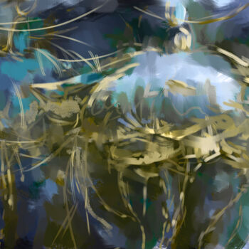 Цифровое искусство под названием "Magic fuchsia" - Татьяна Конышева, Подлинное произведение искусства, Акрил