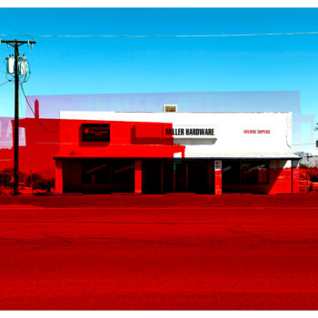 Photography titled ""A RED VAGUE RECOLL…" by Roberto Cavalli, Original Artwork, Digital Photography