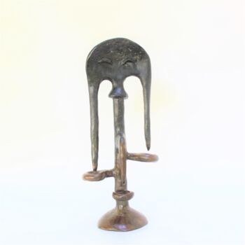 Skulptur mit dem Titel "Sans titre (n°255)" von Didier Fournier, Original-Kunstwerk, Bronze