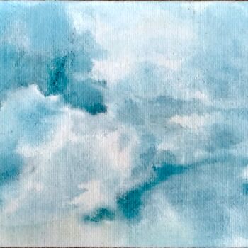 제목이 "Paris sky I"인 미술작품 Laura Molloy로, 원작, 기름
