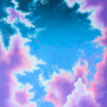 "Sky at Night #1" başlıklı Tablo Katherine Pieniazek tarafından, Orijinal sanat, Pastel