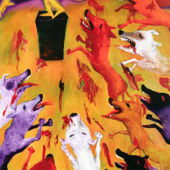 Painting titled "Persona" by Hyun Ho Seo, Original Artwork, Acrylic