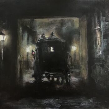제목이 "The start of their…"인 그림 Victoria General로, 원작, 파스텔