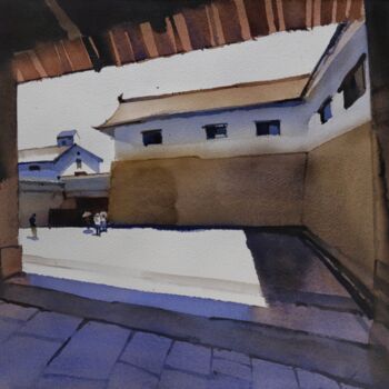 Peinture intitulée "Sun shines on prese…" par Prashant Prabhu, Œuvre d'art originale, Aquarelle
