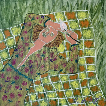 Peinture intitulée "NO.4 (Series SUMMER)" par Slava Dego, Œuvre d'art originale, Acrylique Monté sur Châssis en bois
