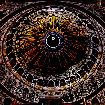Arts numériques intitulée "Eye of the Sepulcher" par Joseph Anthony Quattromini, Œuvre d'art originale, Photographie non man…