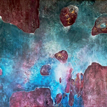 Peinture intitulée "OrganiK #18" par Mirabelle, Œuvre d'art originale, Acrylique Monté sur Châssis en bois