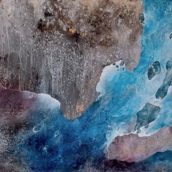 Peinture intitulée "OrganiK #16" par Mirabelle, Œuvre d'art originale, Acrylique Monté sur Châssis en bois