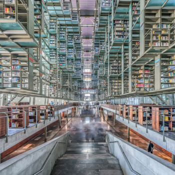 "Biblioteca Vasconce…" başlıklı Fotoğraf Richard Silver tarafından, Orijinal sanat, Dijital Fotoğrafçılık