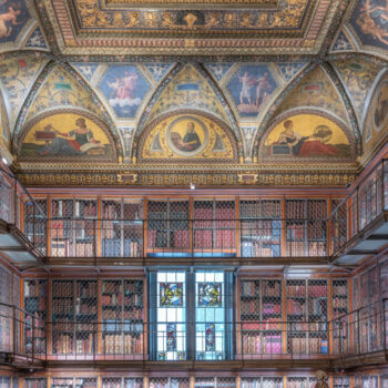 摄影 标题为“The Morgan Library…” 由Richard Silver, 原创艺术品, 数码摄影