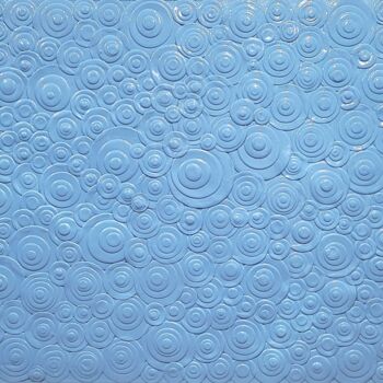 Painting titled "Whirlpools (framed)" by Julee Latimer, Original Artwork, Acrylic