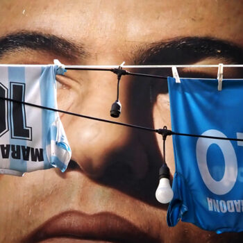 제목이 "Jerseys of Diego Ar…"인 사진 Vincenzo Izzo로, 원작, 디지털