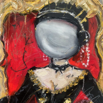Schilderij getiteld "In the world of Sco…" door Anna Polani, Origineel Kunstwerk, Olie Gemonteerd op Karton