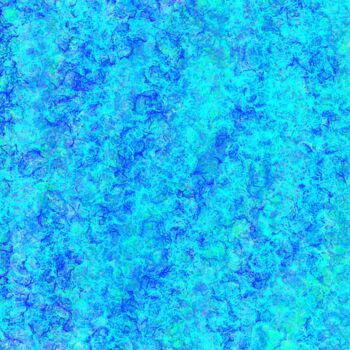 「Turquoise Blue Ocea…」というタイトルのデジタルアーツ Vafa Majidliによって, オリジナルのアートワーク, デジタル絵画
