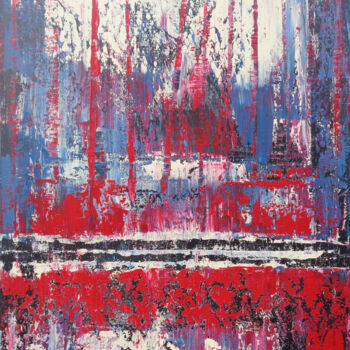 Peinture intitulée "Struggle with Life" par Elli Popa, Œuvre d'art originale, Acrylique