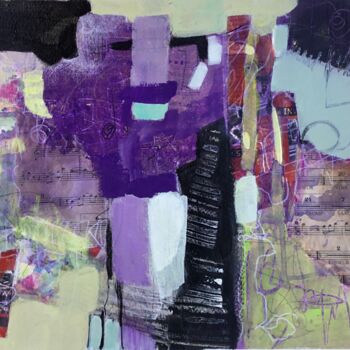 Peinture intitulée "ABSANJOU 23" par Jacqueline Faubert, Œuvre d'art originale, Acrylique